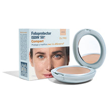 ISDIN-Fotoprotector FPS 50+ Compacto Tonos Arena y Bronce 10 g