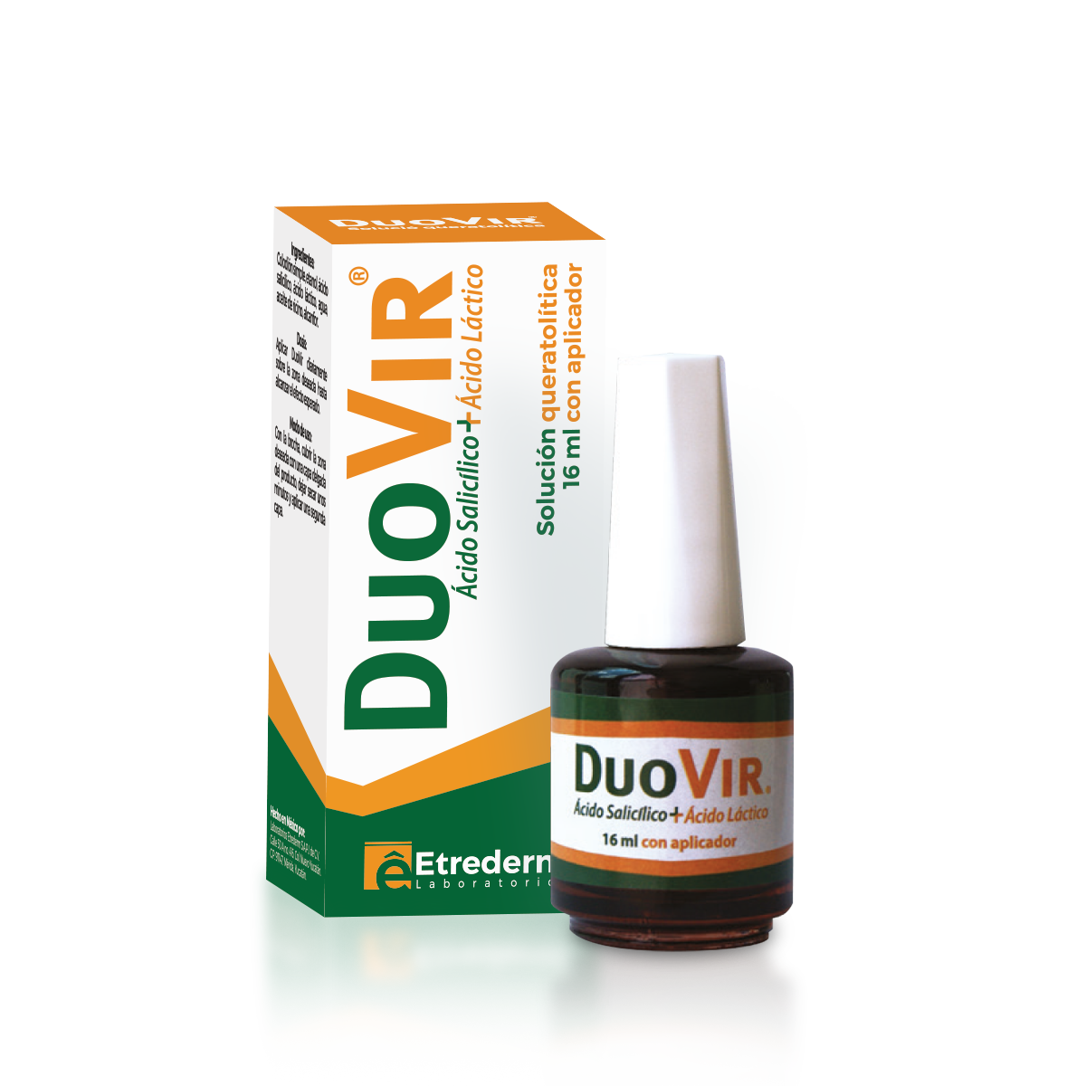 Etrederm DUOVIR Soluciòn  16 ML
