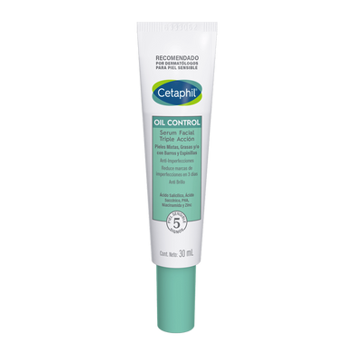 CETAPHIL Oil Control Serum Facial Triple Acción 30ml .
