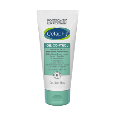 CETAPHIL Oil Control Hidratante Facial Matificante Antimanchas 89ml