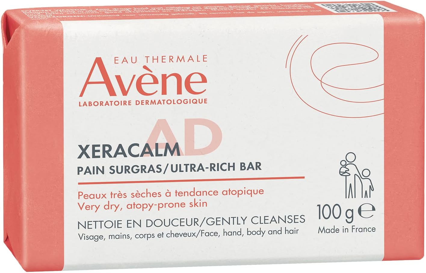 Avene Xeracalm A.D Barra de Limpieza 100g