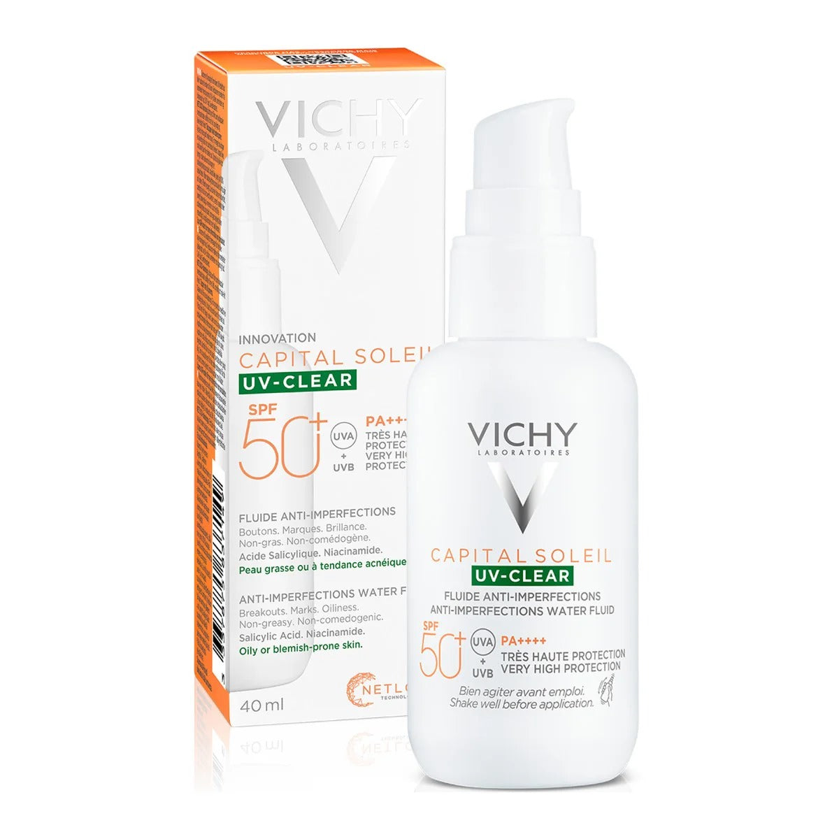 VICHY Capital Soleil Uv Clear FPS50+ 40ml