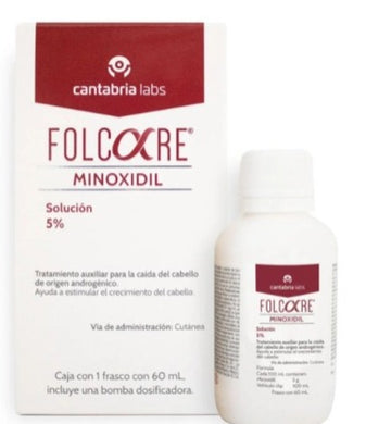 CBR FOLCARE MINOXIDIL SOLUCION 5% 60ML .
