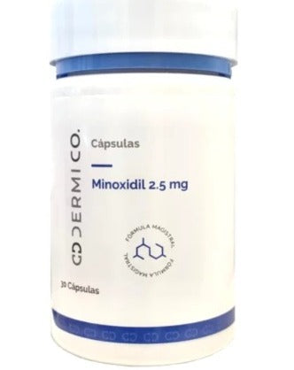 DERMICO MINOXIDIL 2.5MG C/30 CAP