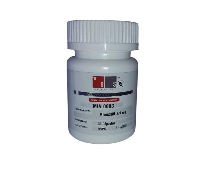DS Minoxidil 2.5 MG C/30 CAP .