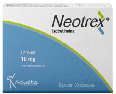 NEOTREX 10 MG C/30 CAPSULAS