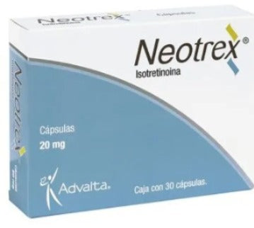 NEOTREX 20 MG C/ 30 CAPSULAS