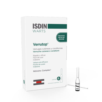 ISDIN Verrutop Ampolletas 4X0.1ML .