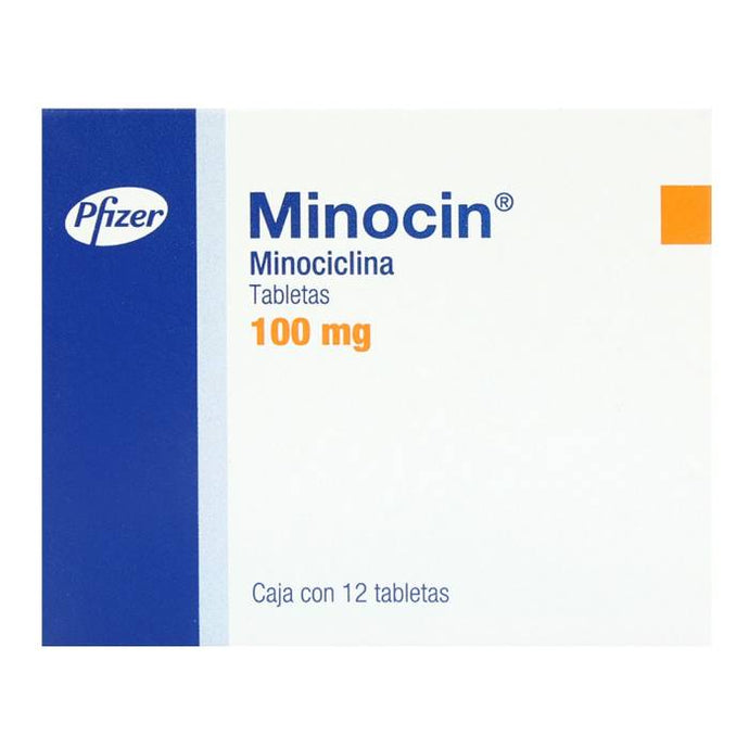 PAT-Minocin 100mg C/12 Tabletas.