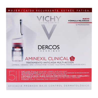 VIC-Aminexil Clinical 5 Ampolletas Mujer 12ds