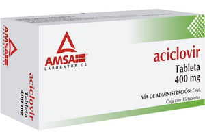 PAT- Aciclovir 400mg c/35 tabletas