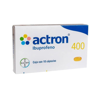 PAT-Actron 400mg c/10 cápsulas .