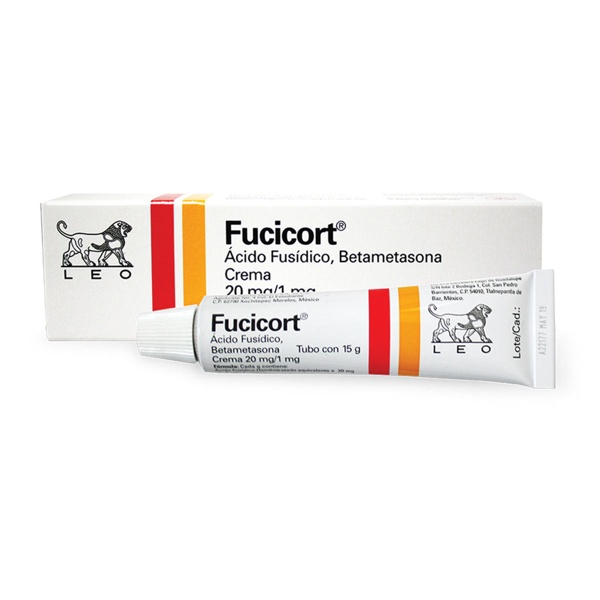 PAT- FUCICORT CREMA 20MG/1MG TUBO 15G