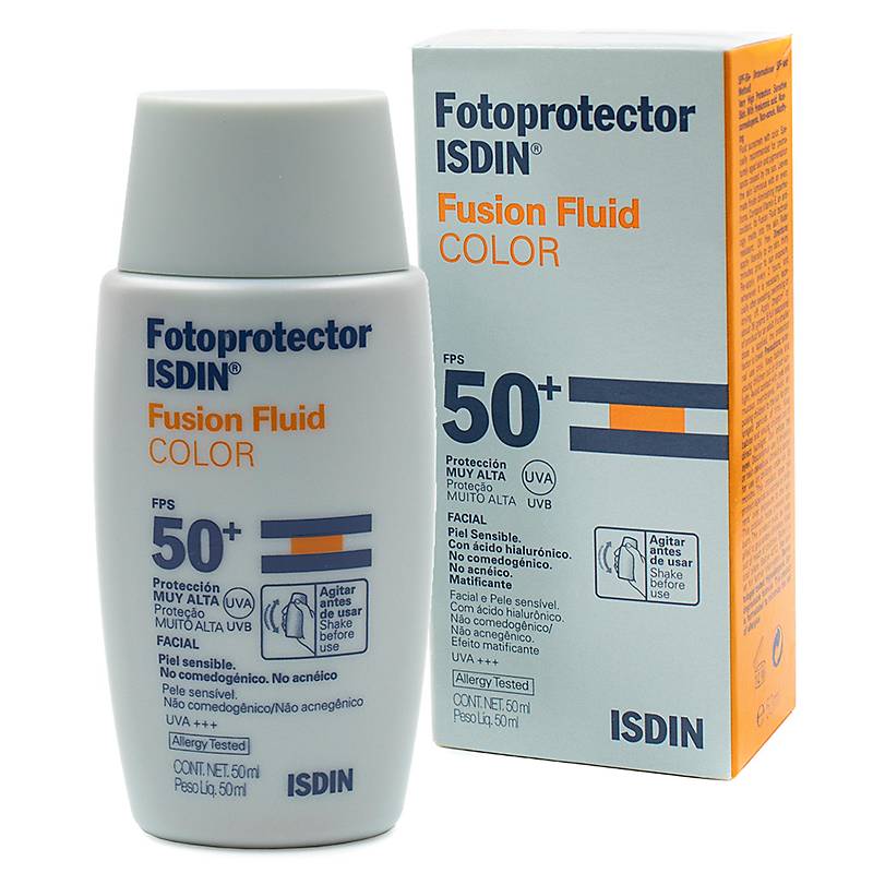 ISDIN-Fotoprotector Fusión Fluido Con Color FPS 50+50 ml