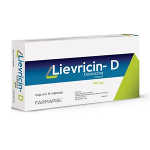 PAT- Lievricin-D 100mg c/15 cápsulas