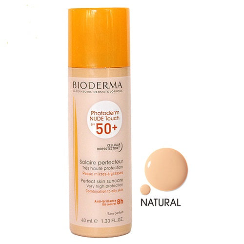 BIO-Photoderm Nude Touch 3 Tonos: Natural, Claro y Dorado FPS 50+ 40 ml .