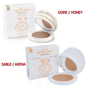 A-Compacto Mineral  FPS 50 Tonos Arena Y Dorado 10 g