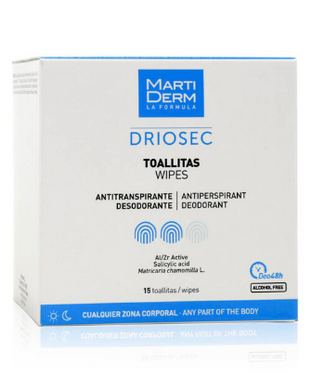MD-Driosec Toallitas 15 u de 4 ml