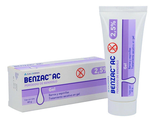 PAT-BENZAC AC 2.5% TUBO 60G