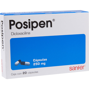 PAT-Posipen 250mg C/20 capsulas