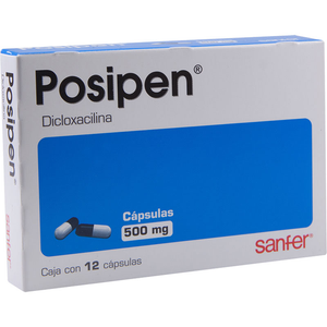 PAT-Posipen 500mg C/12 Capsulas
