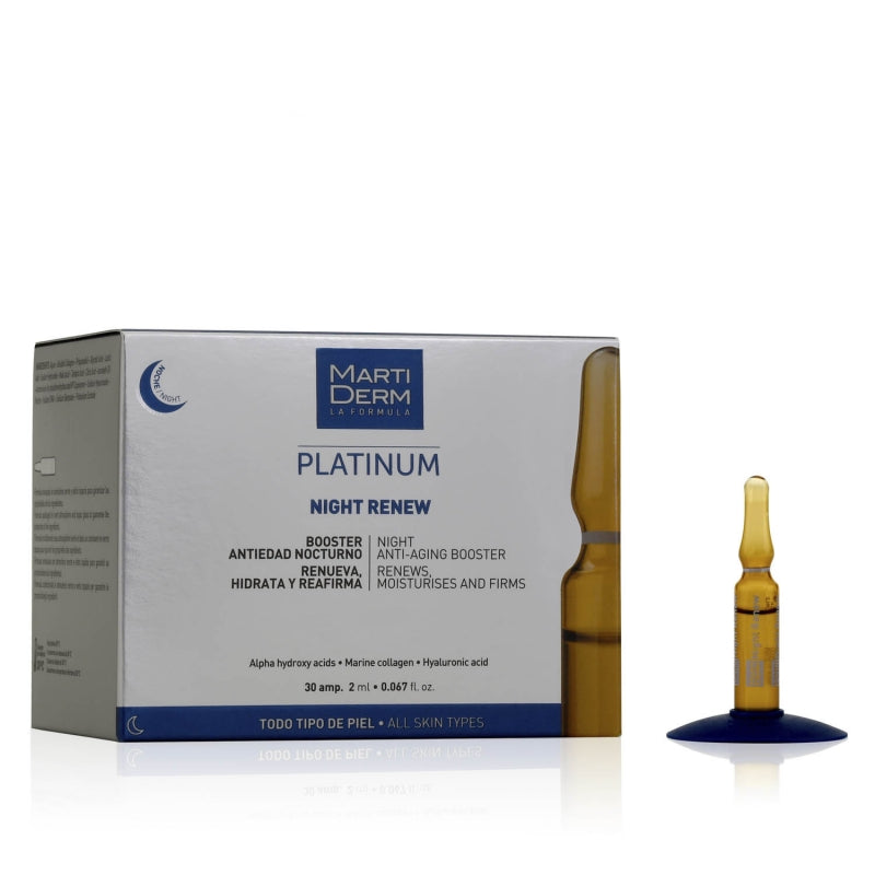 MD-Platinum Night Renew - 30 ampolletas