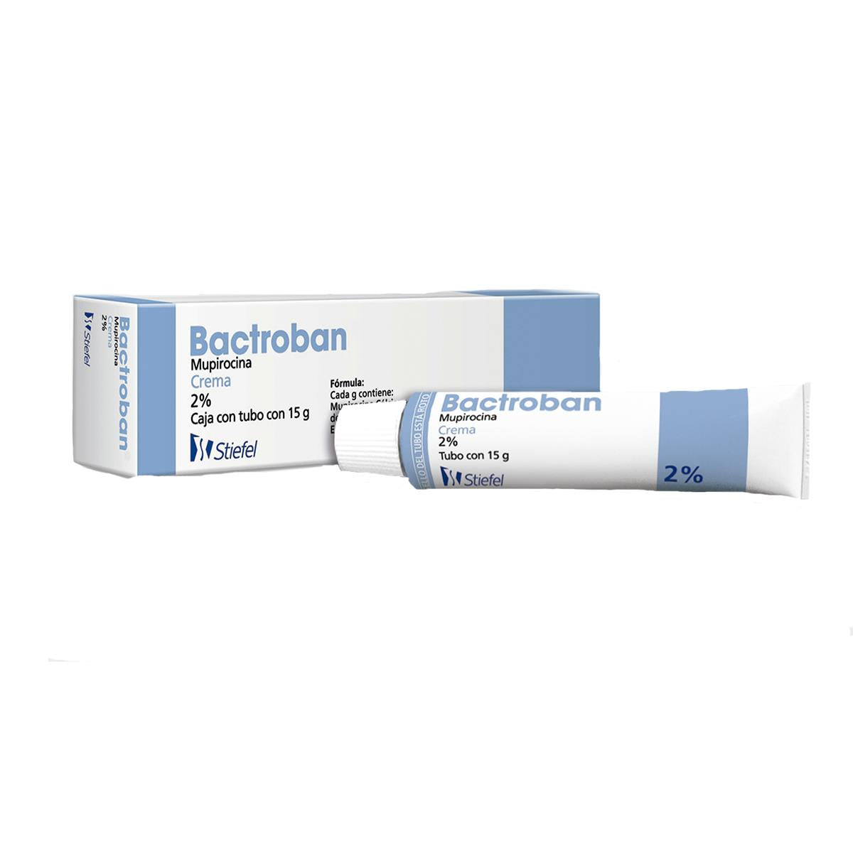 PAT-Bactroban Crema 2% Tubo 15g .