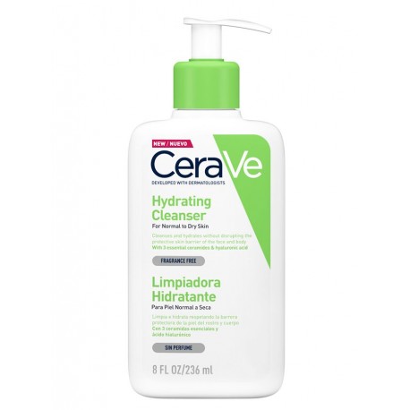 Cerave Limpiadora Hidratante 8 oz/ 236 ml .