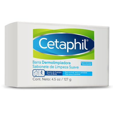 Cetaphil-Barra Jabón Dermolimpiadora 127 Gr