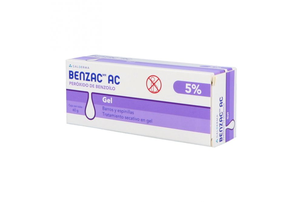 PAT-BENZAC AC 5% TUBO 60 G .