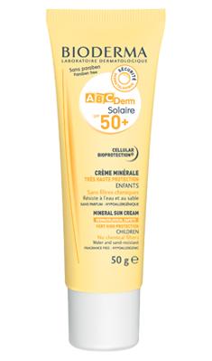 BIO-ABCDerm Solaire (Creme Minerale) FPS 50+ 50 g