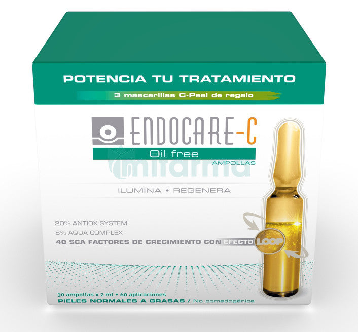 CBR-Endocare C Oil Free 30 Ampolletas