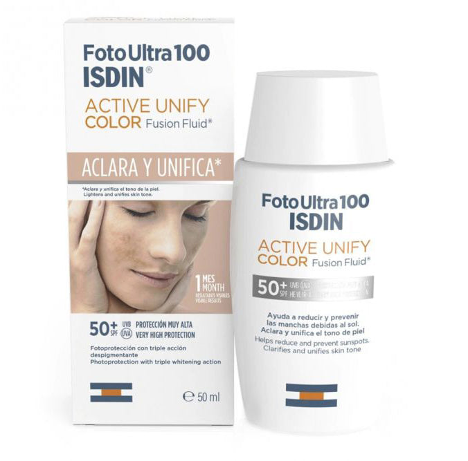 Isdin-FotoUltra 100 Active Unify Color  fps50+ 50ml