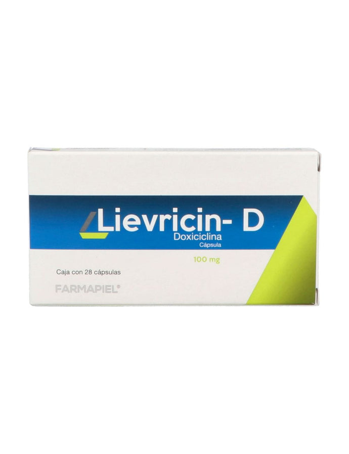 PAT- Lievricin-D 100mg c/28 cápsulas