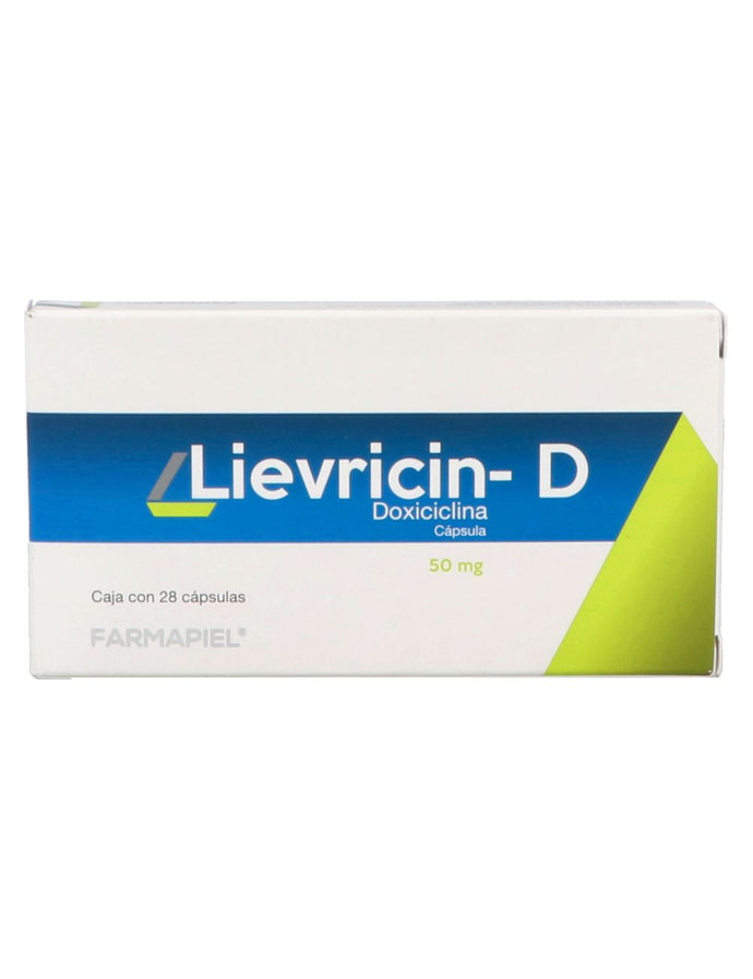 PAT- Lievricin-D 50mg c/28 cápsulas