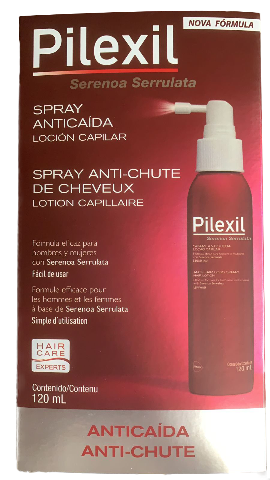 Pilexil- Loción En Spray Anticaida 120Ml